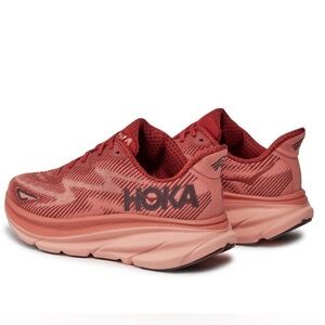 Hoka Clifton 9 Women's Size 9 Pink Running Shoes Cushion Sole Lightweight